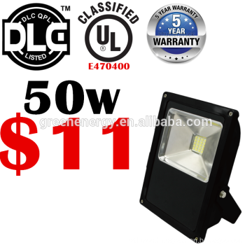 led flood light 70W outdoor 5 year warrnaty DLC ETL CE certified